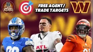 Washington Commanders POST DRAFT FREE AGENT/TRADE TARGETS