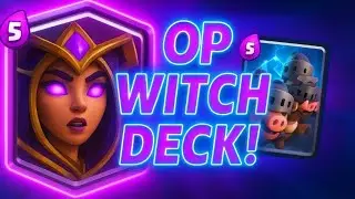 🔥 &ldquo;NEW OP! Witch + Hogs = INSTANT TOWER DELETE Deck 😳 | Clash Royale Meta Destroyer!&rdquo;