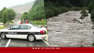 Poplave u TK: Blokiran put Tuzla - Sarajevo - 22.06.2020.