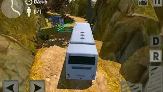 Offroad Hill Climber Bus Simulator 2020 Offroad Bus Driving Game||New Android Games #BusGames