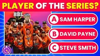BBL 2026 Final Quiz 🏆 | Only True Cricket Fans Will Score 10/10