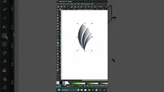 Inkscape tutorial - Abstract Wing Design  #inkscape #graphicdesign #illustrator