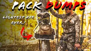 2025 Best & Lightest Saddle Hunting Setup - HyperLite&trade; Kit Pack Dump