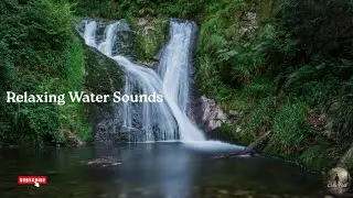 WaterFlow Sound with Instrumental Music | Deep Relaxation, Meditation & Sleep