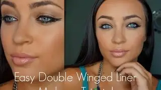 Easy Double Winged Liner Makeup Tutorial
