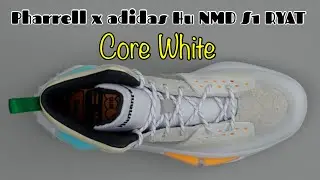 Pharrell x adidas Hu NMD S1 RYAT Core White