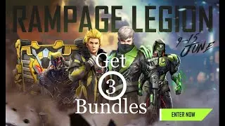 Unboxing Rampage Legion Event -Garena Free Fire | Shahrukh-007