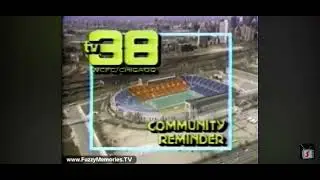 WCFC TV 38 Community Reminder (1987)