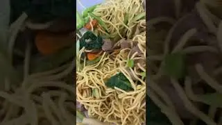 Fried yellow noodle #shorts
