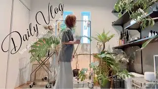 【主婦日常】掃除しつつ💡模様替え🌵とか プチプラ購入品🛍️ (スリコ/ZOZO/H&M) 👩母の日サプライズ😭🎁