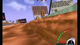 California Speed N64 - Creepy Easter Egg
