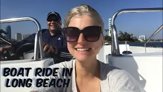 Long Beach, California Boat Ride & Walk in Shoreline Village
