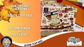 Коллекция дизайнерской команды Country Craft Creations на сентябрь, осенний фуршет Photo Play!
