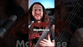 Anthrax - Madhouse #гитара #металл