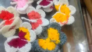 How to make butterfly from wool/make money with this super easy crochet 🧶/ mini butterfly, keychain,