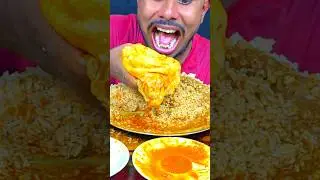 Very Spicy Oily Mutton Fat Curry Eating #mukbang #asmr #shortvideo #shorts #viralshort #short #food