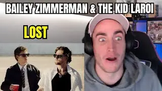 BAILEY ZIMMERMAN - LOST [FEAT. THE KID LAROI] THE COLLAB WE NEVER KNEW WE NEEDED!! (REACTION)