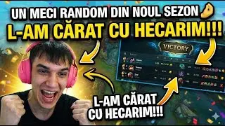 UN MECI RANDOM DIN NOUL SEZON 🤌
