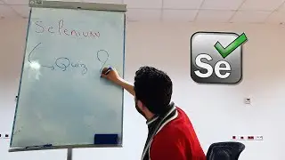 Selenium Quiz : WebDriver,WebElement,Locator...