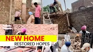 Building Home for Homeless - सेवादारों ने जरूरतमंद विधवा बहन को दिया उनके सपनों का 'आशियाना'