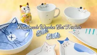 Handmade Wooden 🐱 Cat Trinkets &ndash; Unique Carved Crafts #cattrinkets #trinkets #trinket #trinketbox