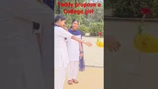 teddy bear propose a college girl.   #viral #shortvideo #teddybear #valentine #shorts