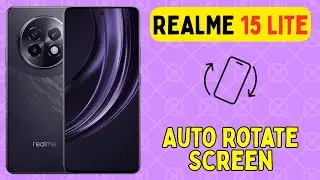 Автоматический поворот экрана на Realme 15 Lite || Как использовать автоматический поворот || Нас...