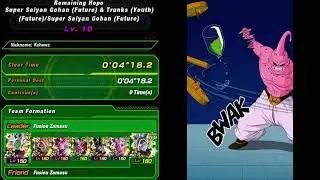 Remaining Hope SSJ Gohan (Future) & Trunks (Youth) Stage 10 EZA
