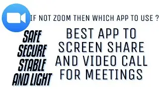 Stop Using Zoom Now ⚠ | Protect Your Personal Data And Use This Safe, Stable And Secure Alternative