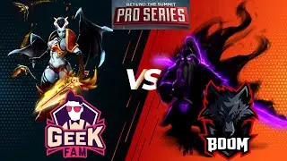 GEEKFAM VS BOOMID BTS PRO SERIES TOP 3 SEA