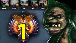 How RANK 1 dota play PUDGE in 7.32e | Genius Pudge