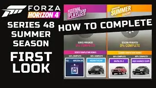 Forza Horizon 4 Series 48 Summer First Look Tunes & Blueprints