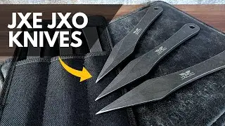 JXE JXO Throwing Spikes (No-spin Throwing Knives) Review