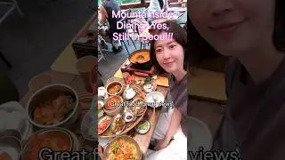 🇰🇷Hidden Mountainside Restaurants&mdash;Still Within Seoul (Korea) #korea #koreanfood #travelfood