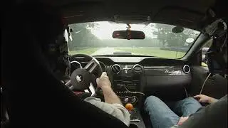 Shelby GT500 crash