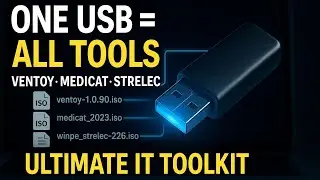 Ultimate All-in-One Bootable USB 🔥 Ventoy, MediCat, Strelec, Gandalf & NHV Boot