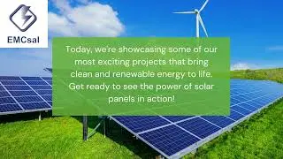 Bringing Clean Energy to Life: EMC Solar Panel Projects in Lebanon