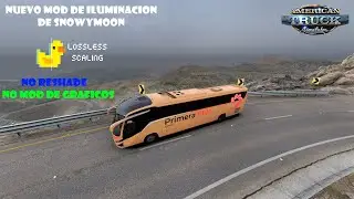 ATS 1.53, EL nuevo mod de iluminacion de snowymoon es espectacular, cambia el juego