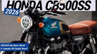 2026 Honda CB500SS SHOCKS the Retro World – Is Yamaha SR Finally Dead?