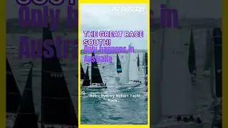 Rolex Sydney Hobart Yacht Race 🚤 | The Great Race South Starts Here!#asmaexplores #viral #short