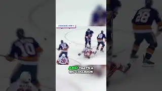 the biggest hit I've possibly seen in the NHL