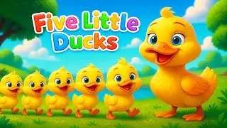 Five Little Ducks | Great Counting Song for Preschool Learner