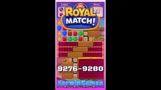 Royal Match Level 9276 9277 9278 9279 9280 - No Boosters Gameplay