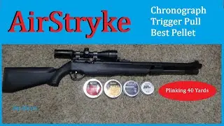JTS AirStryke PCP Chronograph, Trigger Pull, Best Pellet, Plinking