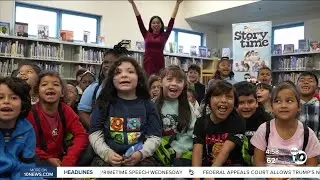 ABC 10News Wraps Up Year of Storytime at Porter Elementary with Free Books for Students