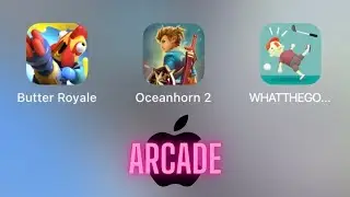 Игры из Apple Arcade. Butter Royale, Oceanhorn 2, What the golf?