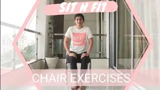 Seated Chair yoga at Home for senior citizens | (Part- 4)