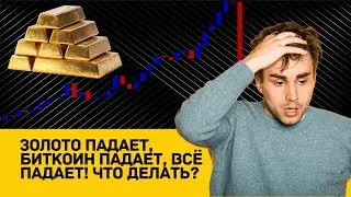 Золото падает! Биткоин падает! Всё падает! Что делать?