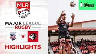 Old Glory DC Notch First Victory of 2022 over Utah Warriors | MLR Rugby Highlights