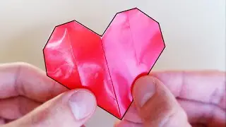 el Corazón de Papel más sencillo del UNIVERSO!